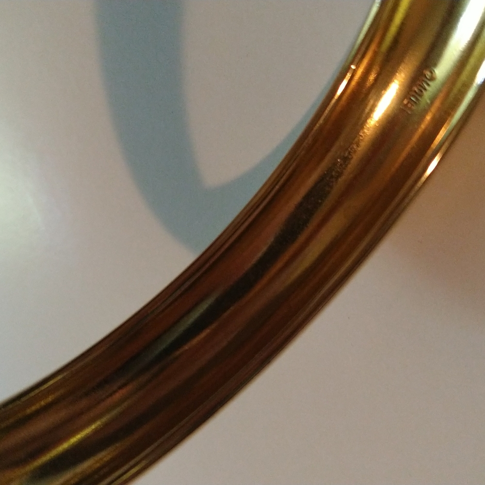 Vintage Monet Gold Tone Fashion Bracelet - Picture 4 of 5
